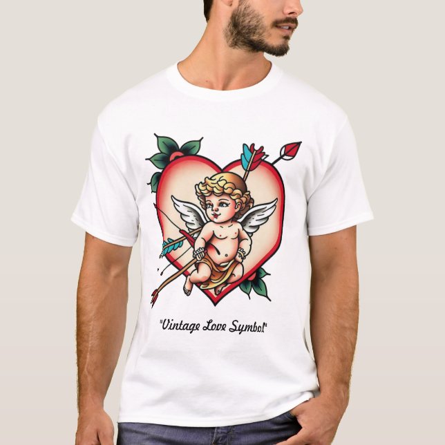 Camiseta Tinta cupido clásica (Anverso)
