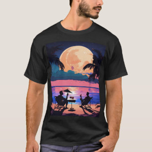 Camiseta Tinta de la isla: El escape tropical de Jerry mari