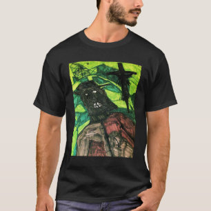 Camiseta tinta de ladrón de tumbas