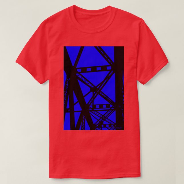 Camiseta Tinta de vigas de ferrocarril (Diseño del anverso)