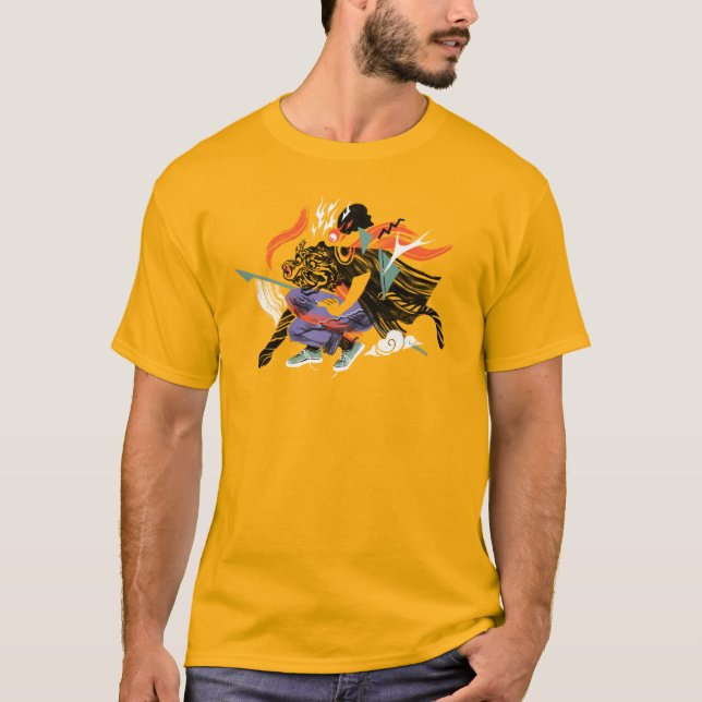 Camiseta Tinta del tigre (Anverso)
