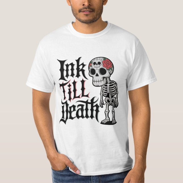 Camiseta Tinta hasta la muerte (Anverso)