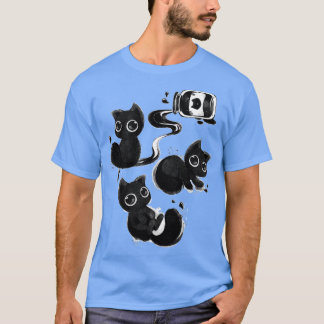 Camiseta Tinta mágica de gato