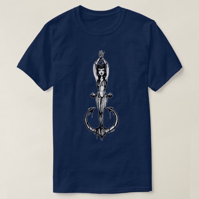 Camiseta Tinta Mermaid (Diseño del anverso)