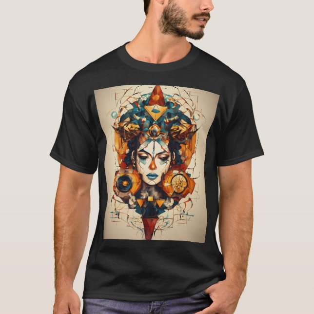 Camiseta Tinta nativa: Linework Tattoo Appartal con cultura (Anverso)