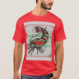 Camiseta Tinta náutica: Classic Shrimp Flash