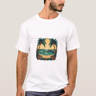 Camiseta Tinta tropical