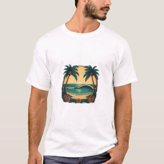 Camiseta Tinta tropical