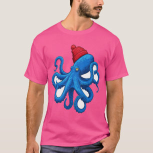 Camiseta Tinta y abrazo: tu pulpo amistoso en el vecindario