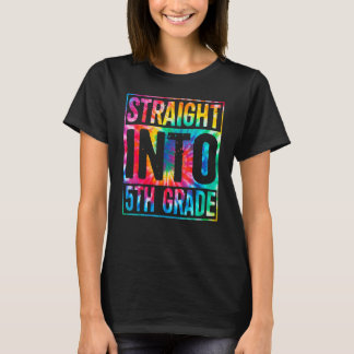 Camiseta Tinte de Corbata de Regreso a la Escuela Directo a