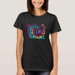 Camiseta Tinte de Nudos 2do Grado Hola Segundo Grado Squad