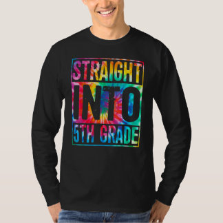 Camiseta Tinte de vuelta al colegio directamente al 5º grad