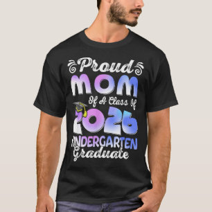 Camiseta Tinte ligado orgullosa mamá de un graduado de la c