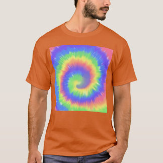 Camiseta Tinte Tie Dye años 70 retro
