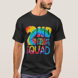 Camiseta Tinte Tie Dye Profesora Estudiante de Segundo Grad