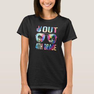 Camiseta Tintes El Último Día De La Paz Escolar En El Té De