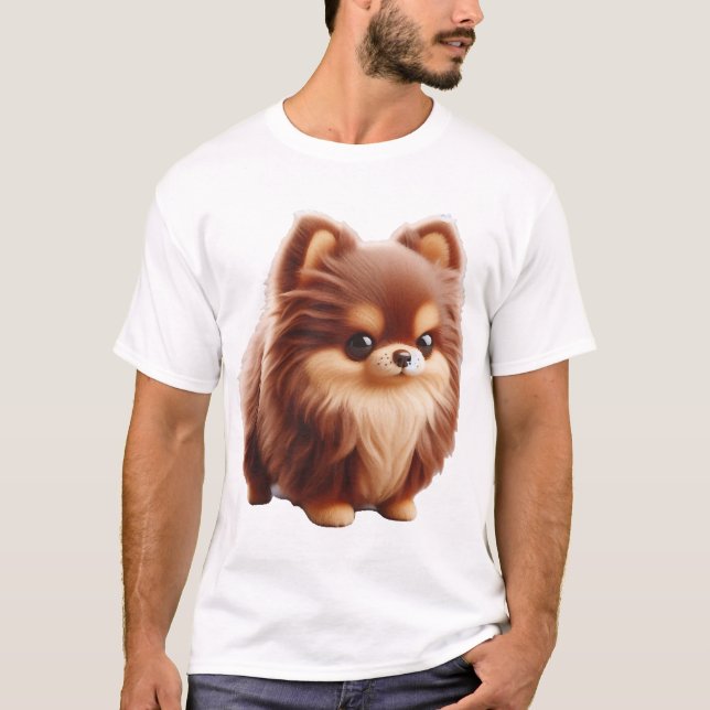 Camiseta Tiny But Mighty � Actitud Chihuahua (Anverso)