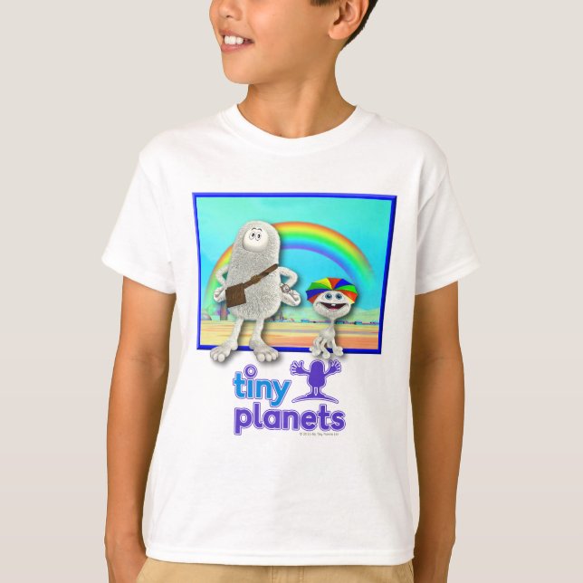 Camiseta Tiny Planets - Making Rainbows (Anverso)