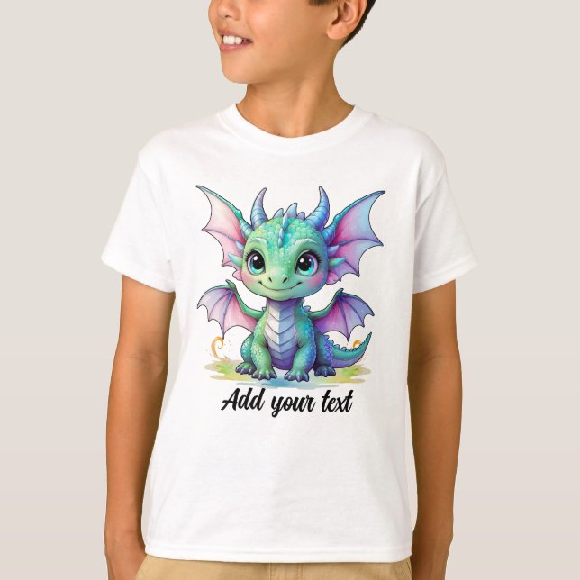 Camiseta Tiny Wings Dragon – Name Shirt (Anverso)