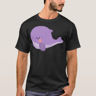 Camiseta Tinytan Purple Whale Plush