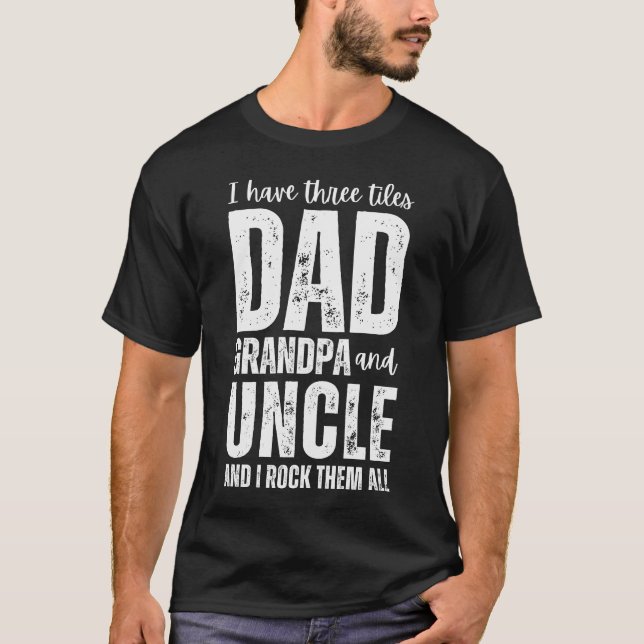 Camiseta Tío Abuelo Papá - Los Rocío Todos (Anverso)