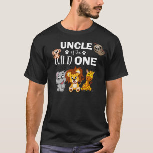 Camiseta Tío animal salvaje salvaje de una jungla de Safari