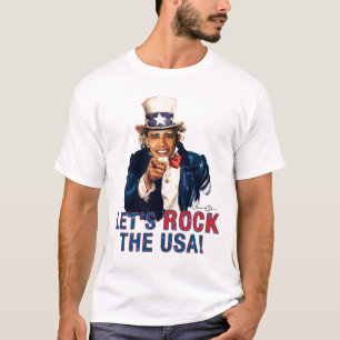 Camiseta Tío Barack Obama - oscilemos los E.E.U.U.
