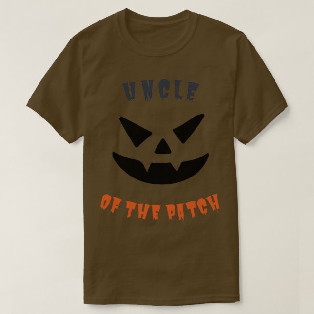 Camiseta Tío calabaza del parche (Diseño del anverso)