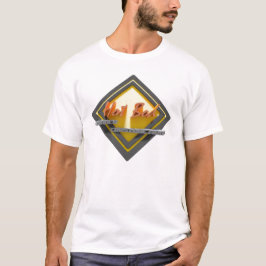 Camiseta Tío caliente bajo construcción