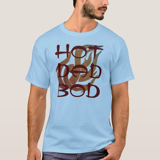 Camiseta Tío caliente del papá (Anverso)