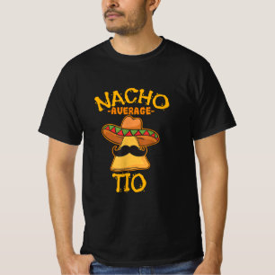 Camiseta Tío Cinco De Mayo De Nacho Promedio De Tío Mexic