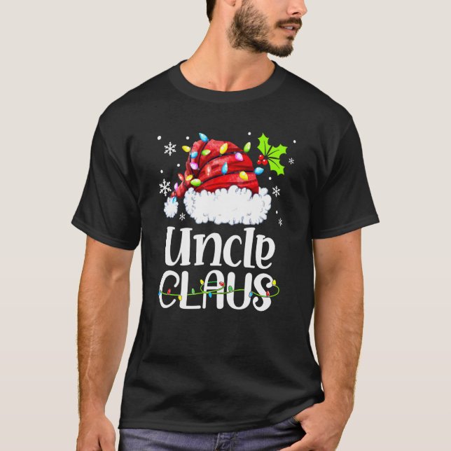 Camiseta Tío Claus Gnome Feliz Navidad, favorito de Santa C (Anverso)