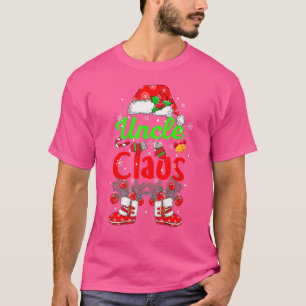 Camiseta Tío Claus Santa Claus Sombrero Zapatos Familia a j