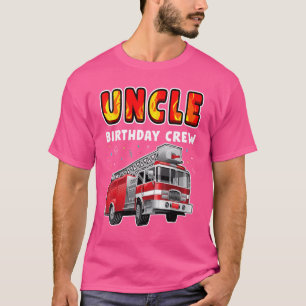 Camiseta Tío Cristóbal de Cumpleaños Fiesta Camión de Fuego