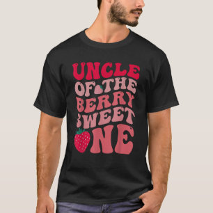 Camiseta Tío De Berry Sweet One Strawberry First Birt