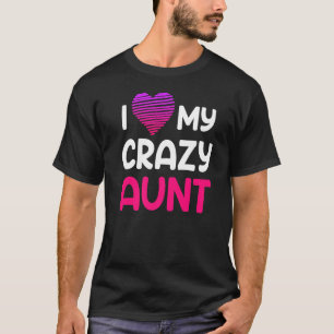 Camiseta Tío de familia tía Amo a mi loca tía 1