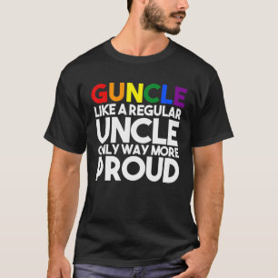 Camiseta Tío de hombres como un tío regular Orgullo Gay