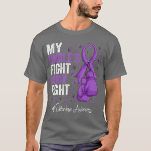 Camiseta Tío de la cinta morada Conciencia de sobredosis