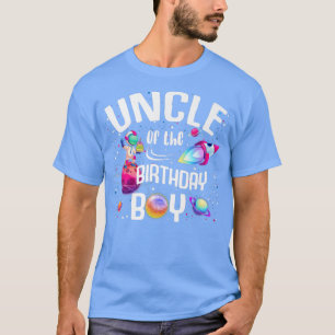 Camiseta Tío De La Familia Espacial Astronauta De Cumpleaño