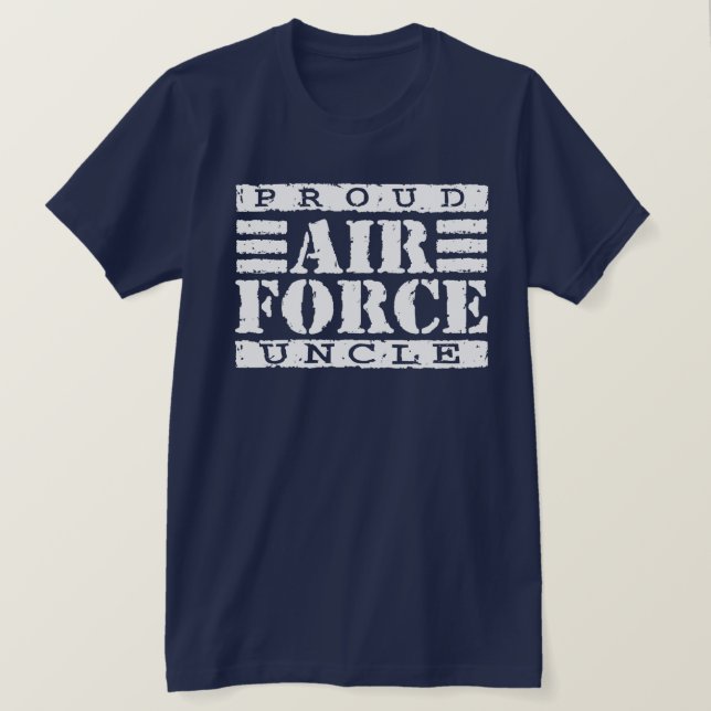 Camiseta Tío de la Fuerza Aérea (Anverso del diseño)