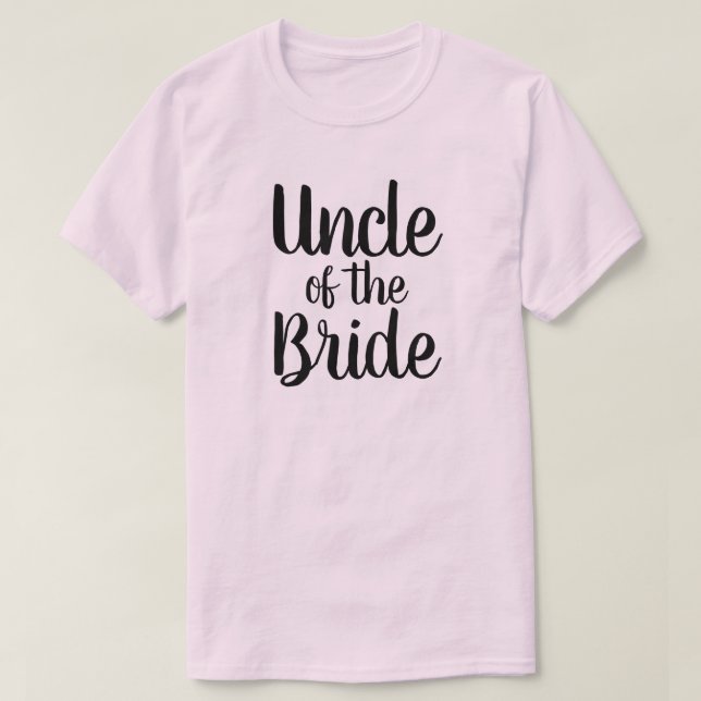 Camiseta Tío de la novia (Diseño del anverso)