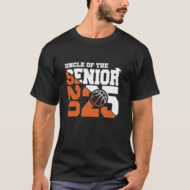 Camiseta Tío de la Senior 2025 Varsity Basketball Class (Anverso)