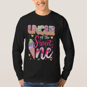 Camiseta Tío De Los Dulces Un Primer Cumpleaños Helado Summ