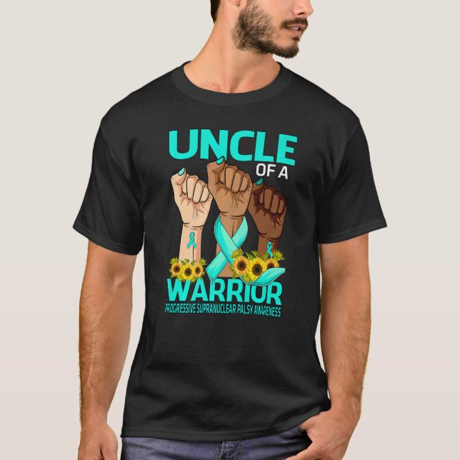 Camiseta Tío De Mano De Un Guerrero Progresivo Supranuclear (Anverso)