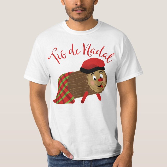 Camiseta Tio De Nadal (Anverso)