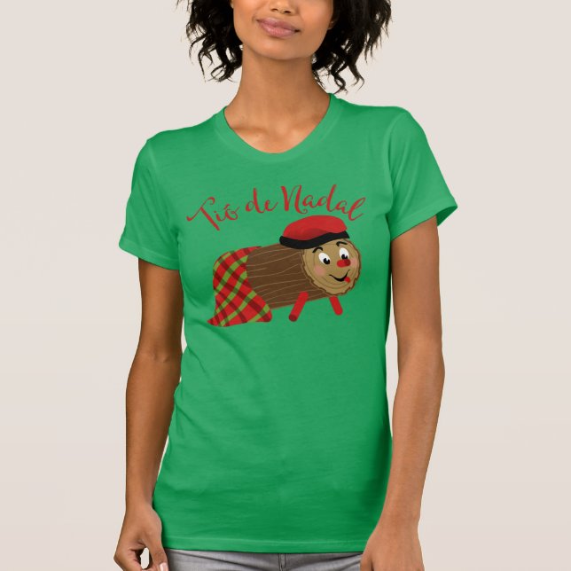 Camiseta Tio De Nadal (Anverso)