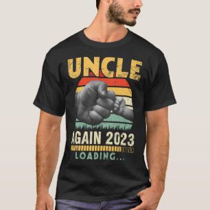 Camiseta Tío De Nuevo 2023 Cargando Feliz Día A Mi Tía Niec
