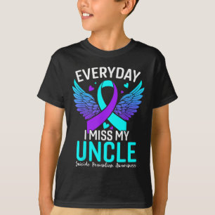 Camiseta Tio de Sensibilización Suicida Tío Prevención del