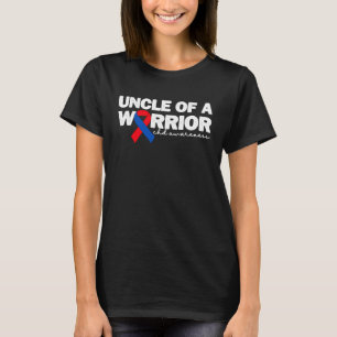 Camiseta Tío de un guerrero CHD defecto cardíaco congénito