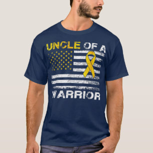 Camiseta Tío De Un Guerrero Concienciación Sobre El Cáncer 